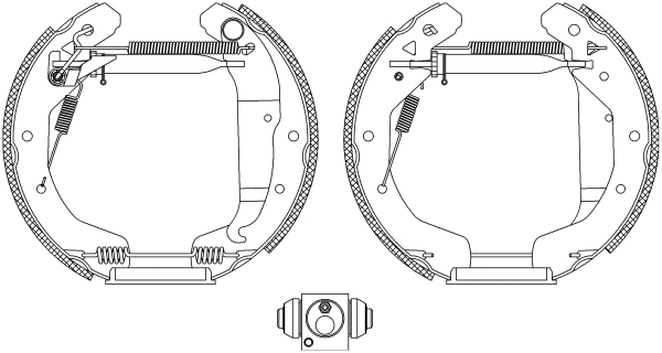 Brake Shoe Set (R0950)