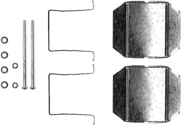 Accessory Kit, disc brake pad (K0114)