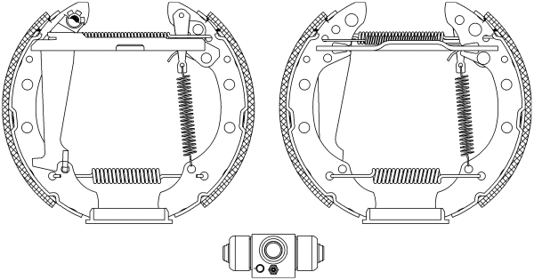 Brake Shoe Set (R1280)