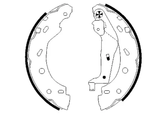 Brake Shoe Set (H9450)