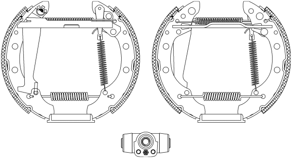 Brake Shoe Set (R0530)