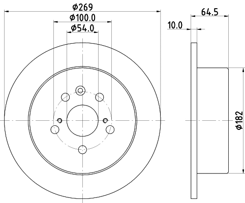 Brake Disc (53610)