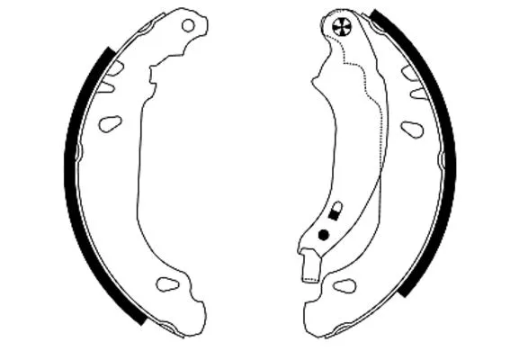 Brake Shoe Set (R1020)