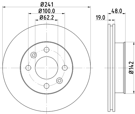 Brake Disc (54341)