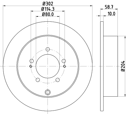 Brake Disc (54670)