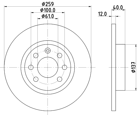 Brake Disc (54005)