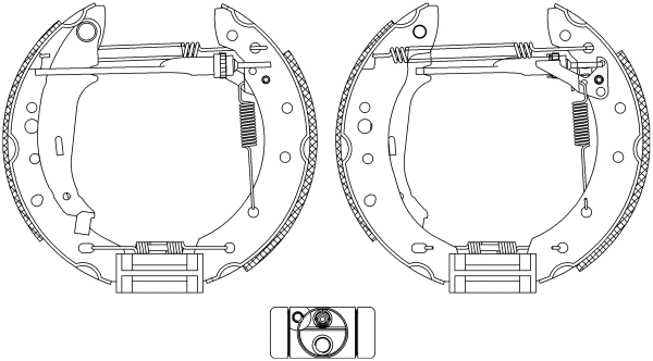Brake Shoe Set (R1351)