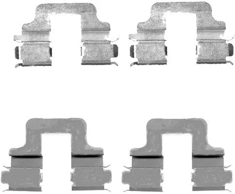 Accessory Kit, disc brake pad (K0185)