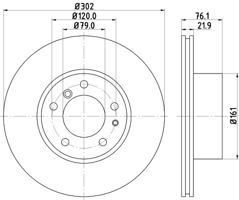 Brake Disc (50422)