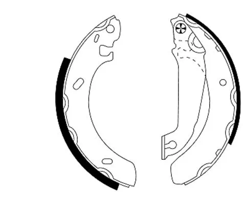 Brake Shoe Set (H8695)