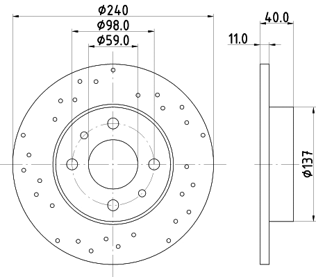 Brake Disc (56160)