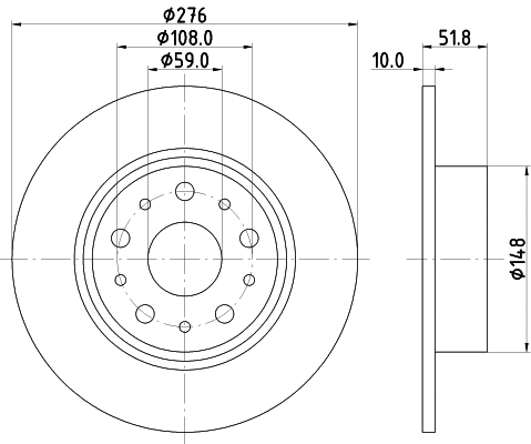 Brake Disc (50249)