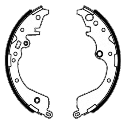 Brake Shoe Set (H1842)