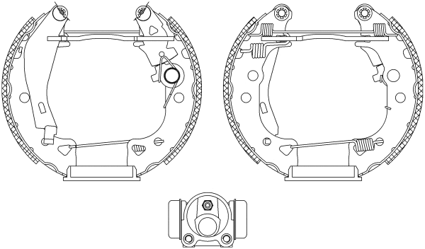 Brake Shoe Set (R0320)