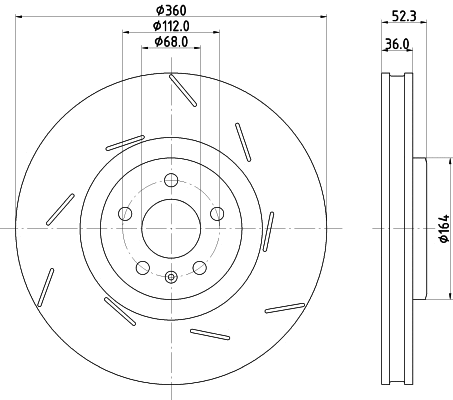 Brake Disc (56341HC)