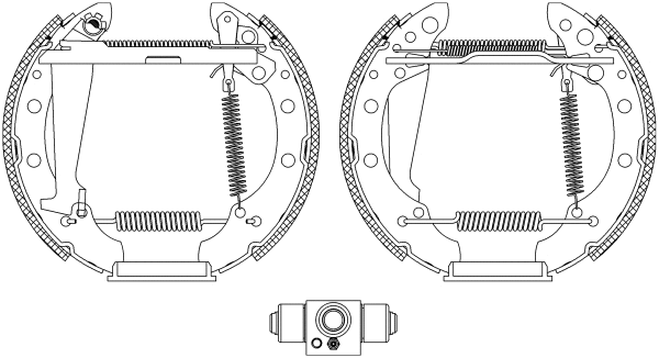 Brake Shoe Set (R1328)