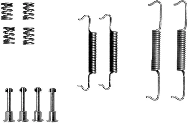 Accessory Kit, parking brake shoes (X0167)