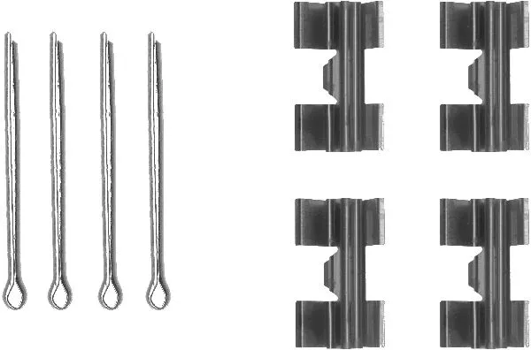 Accessory Kit, disc brake pad (K0213)