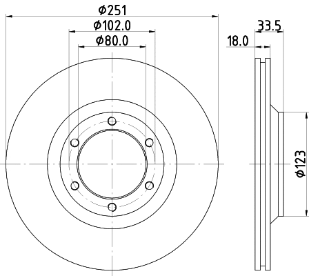 Brake Disc (50250)