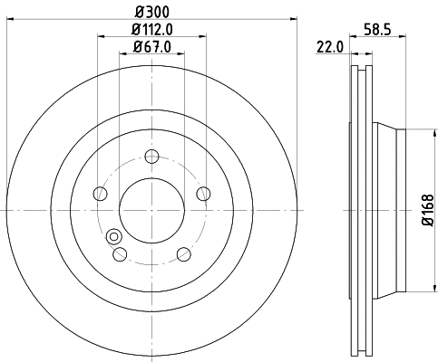 Brake Disc (50272)