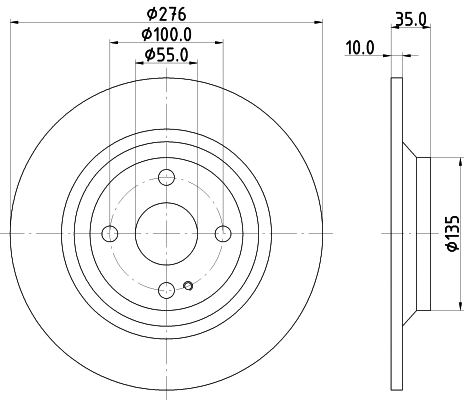 Brake Disc (54883)