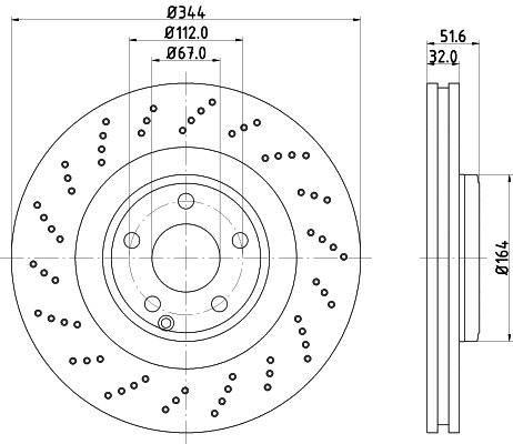 Brake Disc (55899HC)