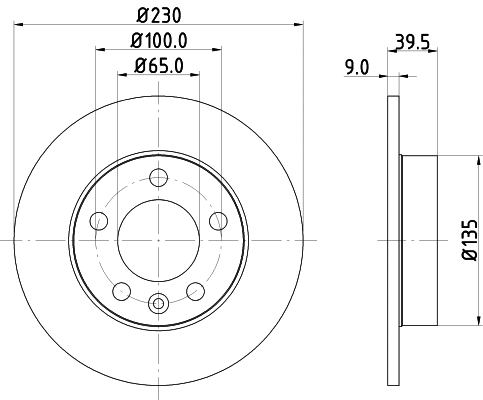 Brake Disc (53955)