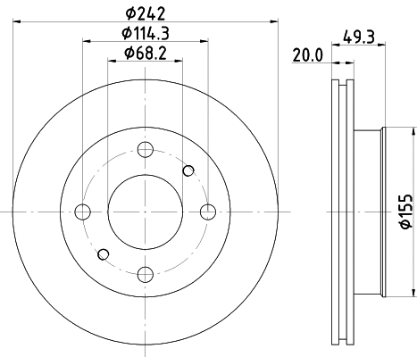 Brake Disc (52328)