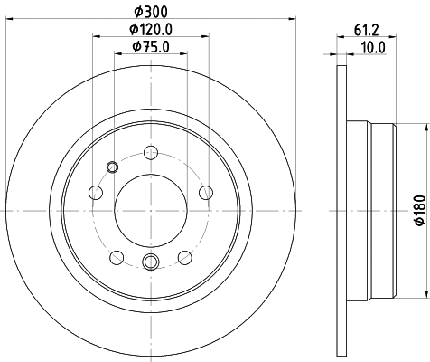 Brake Disc (50411)