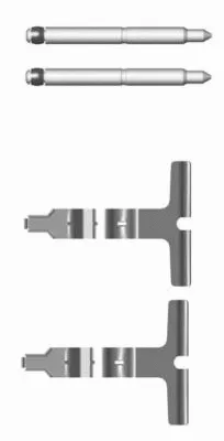 Accessory Kit, disc brake pad (K0224)