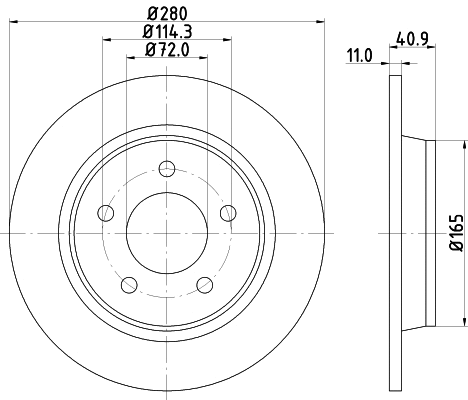 Brake Disc (54306)