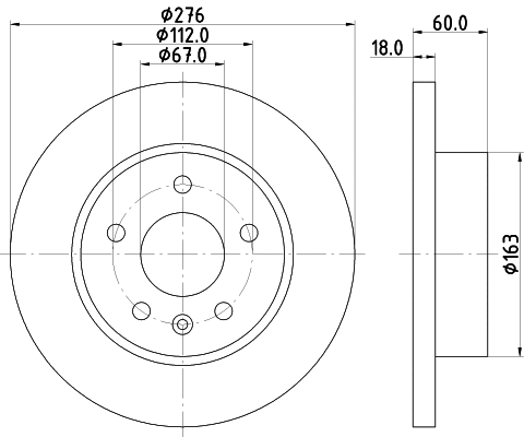 Brake Disc (54292)