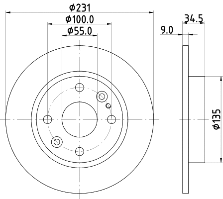 Brake Disc (50254)