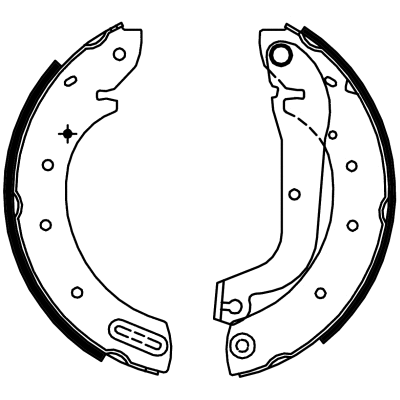 Brake Shoe Set (H9380)