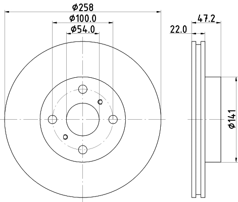 Brake Disc (53652)