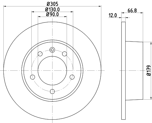 Brake Disc (50361)