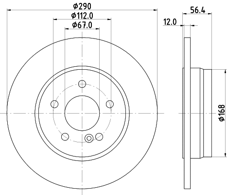 Brake Disc (52156)