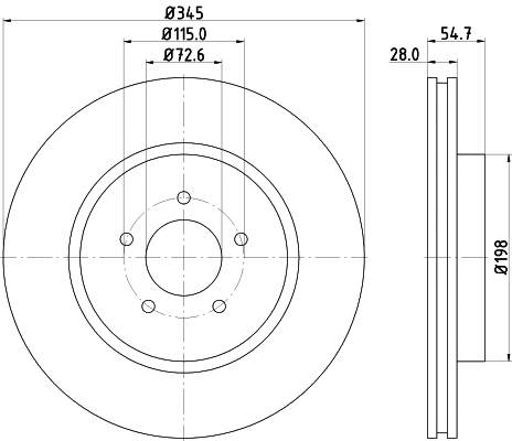 Brake Disc (54771HC)