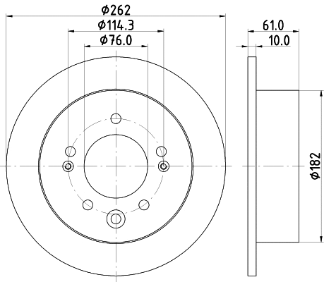 Brake Disc (55408)