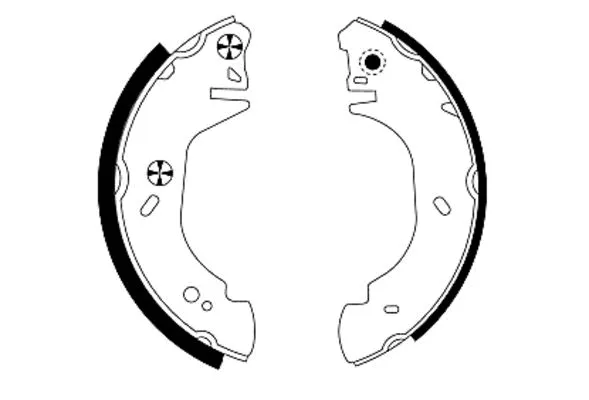 Brake Shoe Set (H8935)
