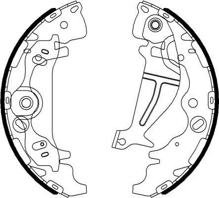 Brake Shoe Set (H1790)