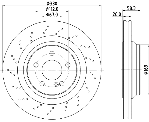 Brake Disc (54204)