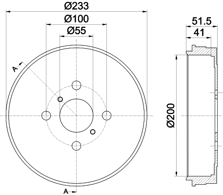 Brake Drum (61349)