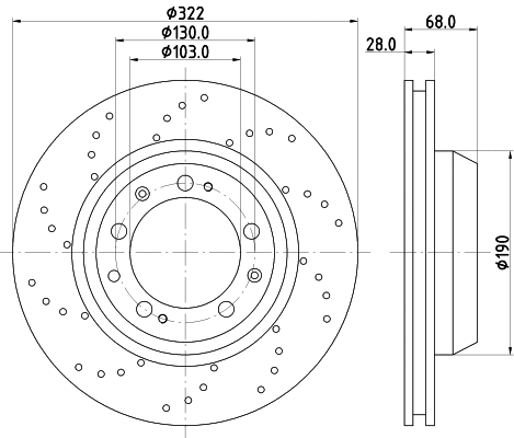 Brake Disc (54502)
