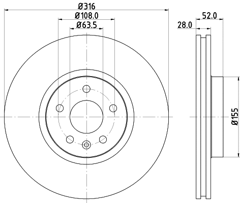 Brake Disc (54623)