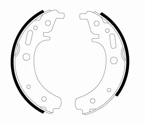 Brake Shoe Set (H1751)