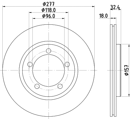 Brake Disc (54142)