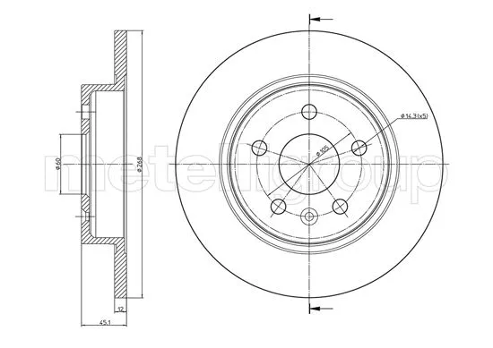 Brake Disc (23-1002C)