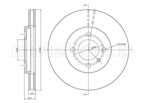 Brake Disc (23-0123)