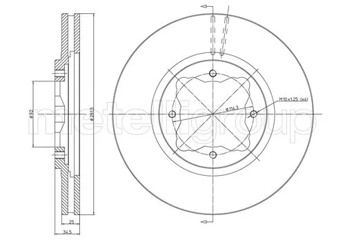 Brake Disc (23-0497)